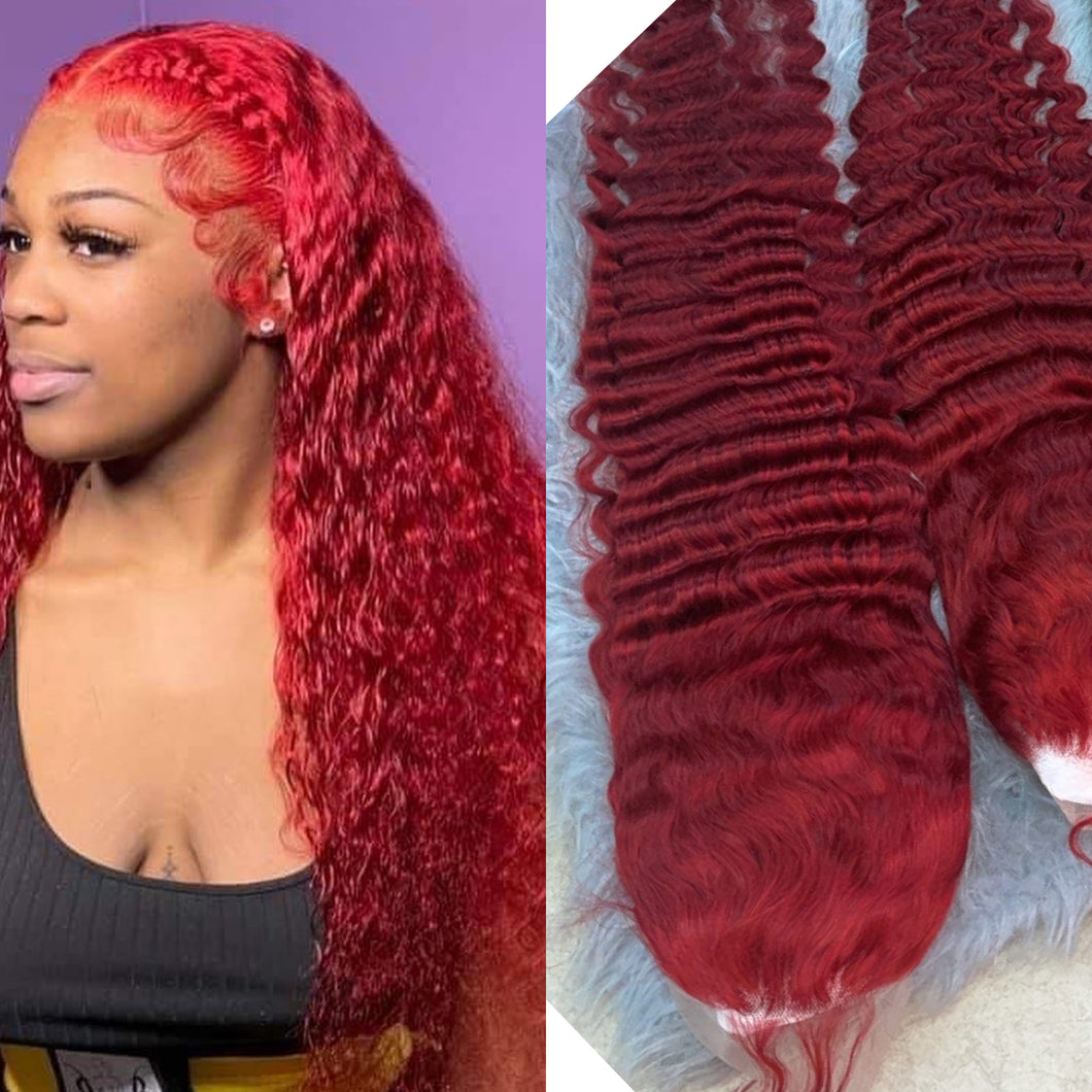 Spice Pineapple Wave Frontal Wig